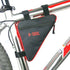 Saddle bag riding bicycle mountain bike bag triangle