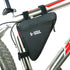 Saddle bag riding bicycle mountain bike bag triangle