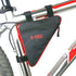 Saddle bag riding bicycle mountain bike bag triangle