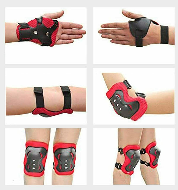 Knee Elbow Pads Guards Protective Gear Set
