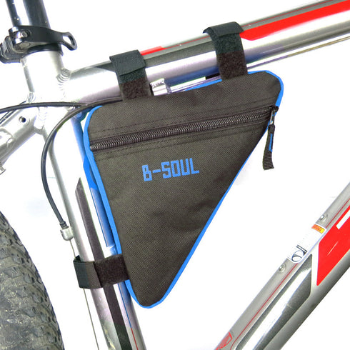 Saddle bag riding bicycle mountain bike bag triangle