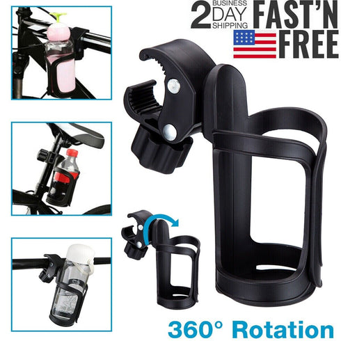 Water Bottle Cage Mount Drink Bicycle Handlebar Bike