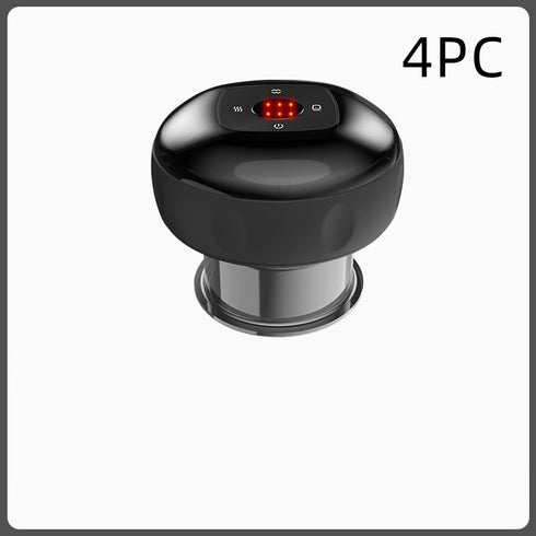 Set 4 Electric Vacuum Cupping Massage Body Cups