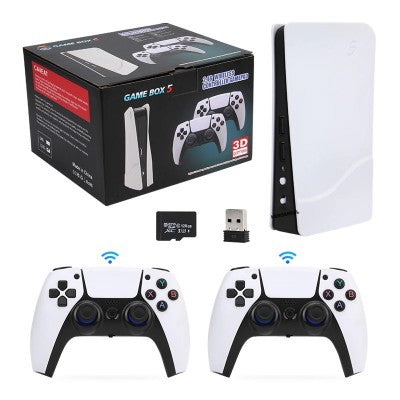 P5 Plus Classic Retro Arcade 256G Support 25 Simulators 70000+Game For PSP PS1 Home 4K TV Game Console