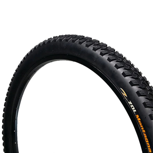 Zol Montagna Mtb Mountain Wire Bike Bicycle Tire 26x2.25" Black